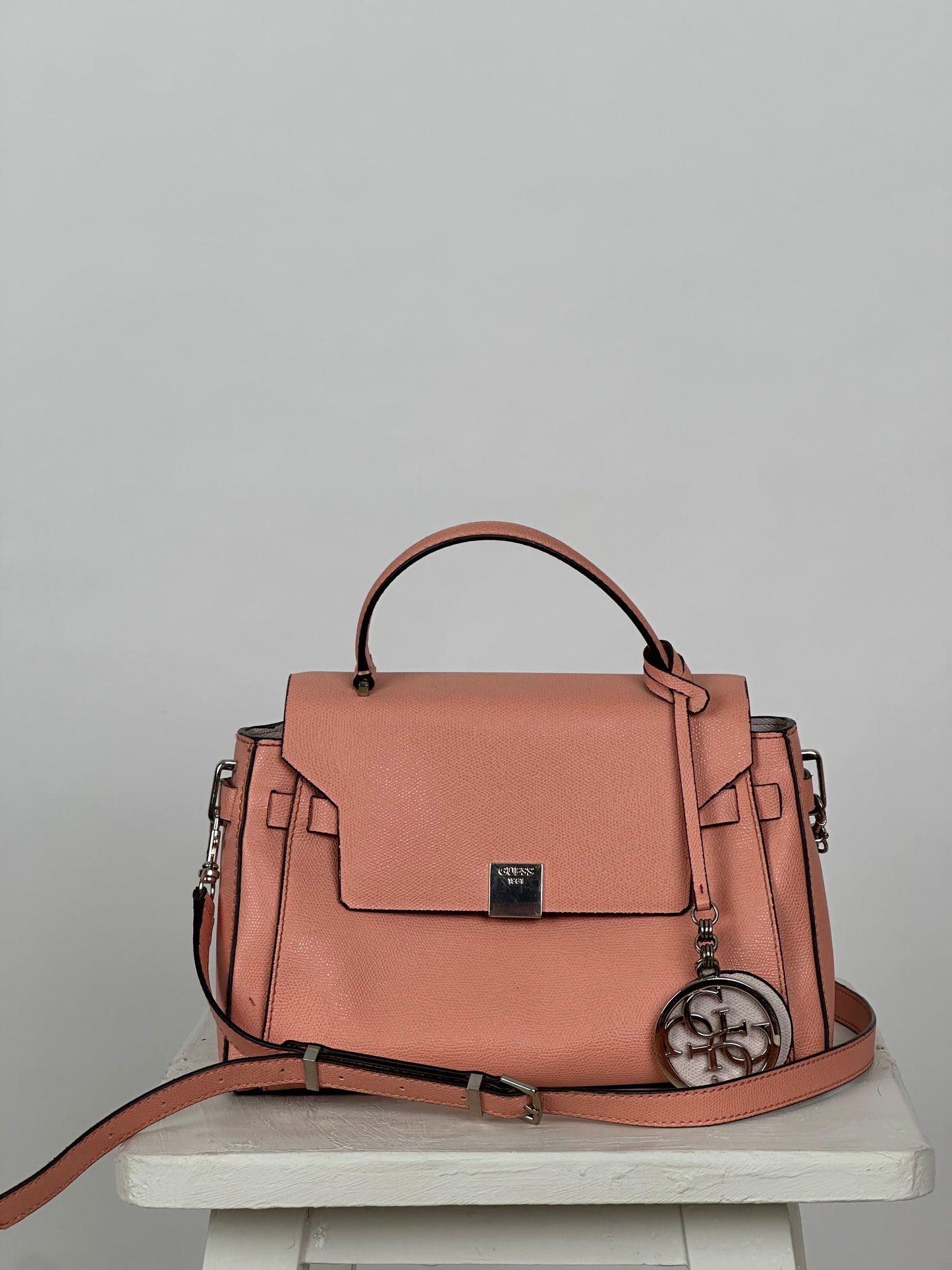 Guess Pink Cross body With Top Handle