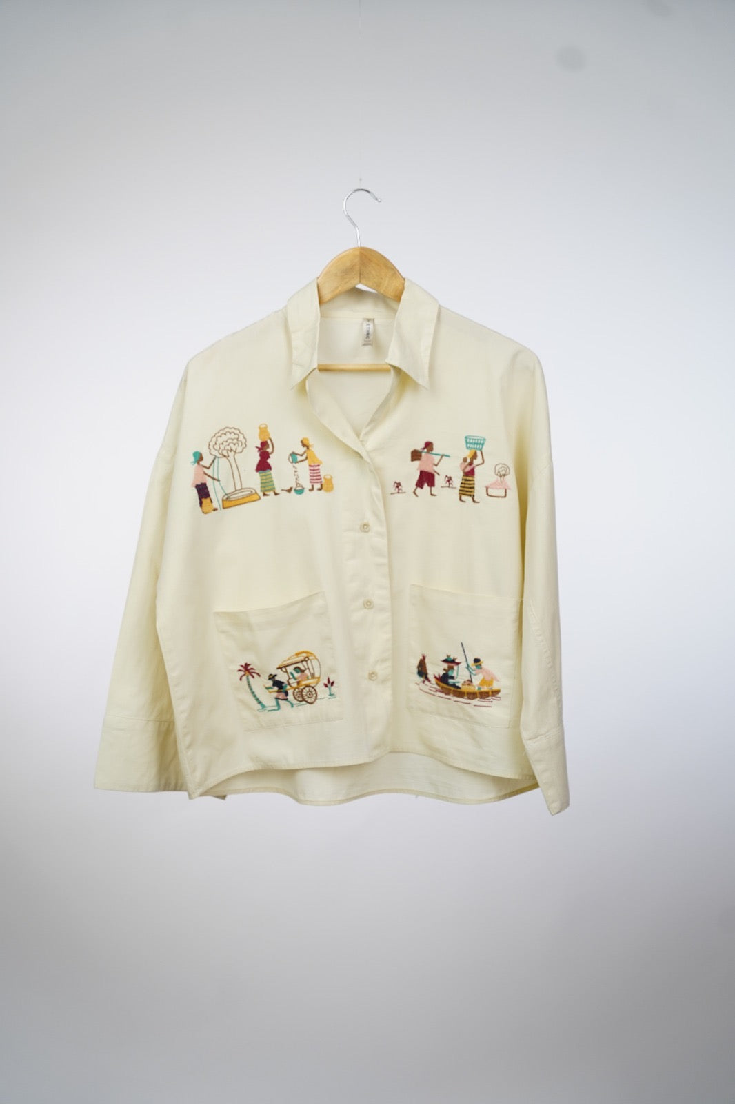 Tribal Ethnic button down shirt