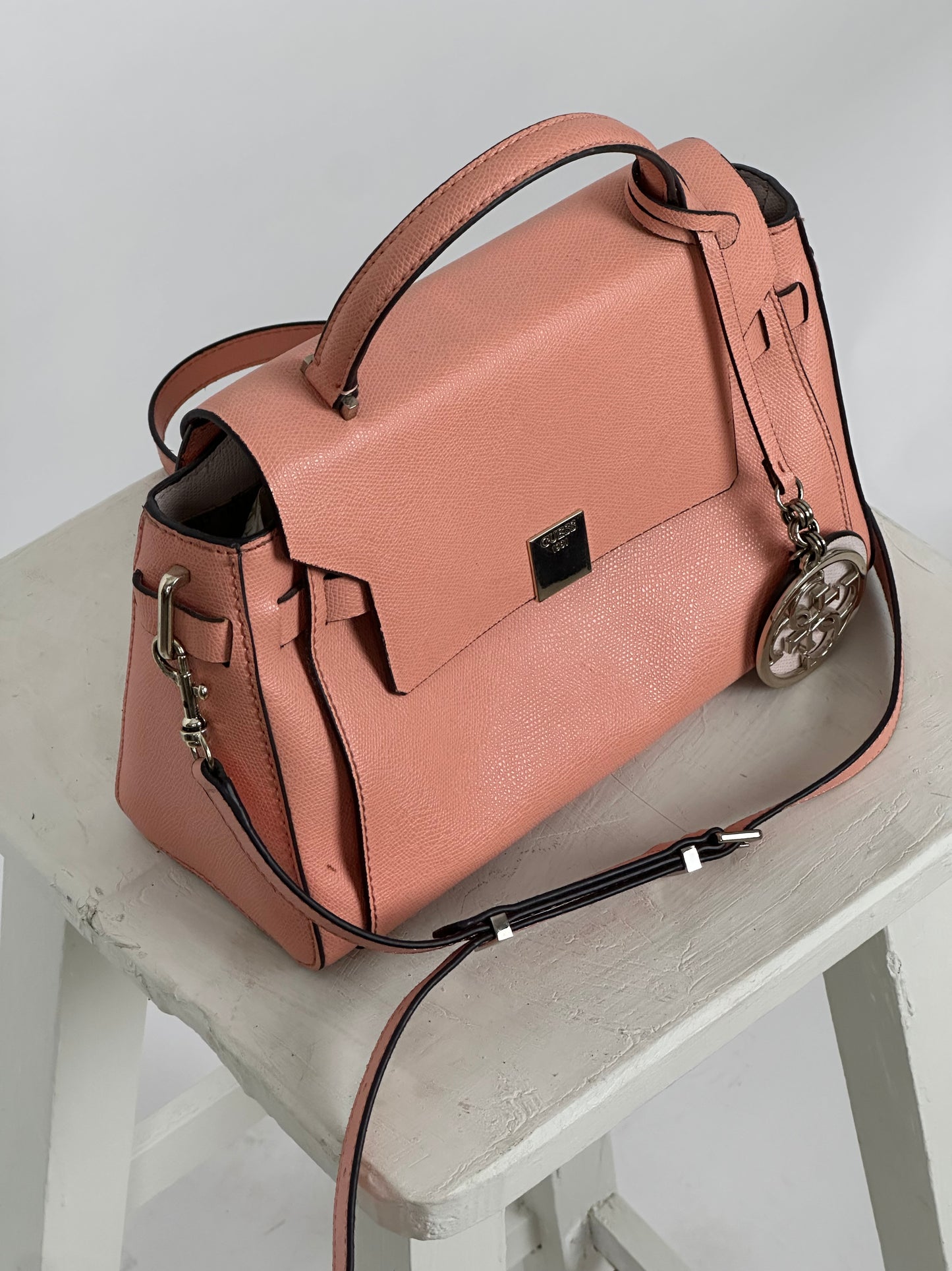 Guess Pink Cross body With Top Handle