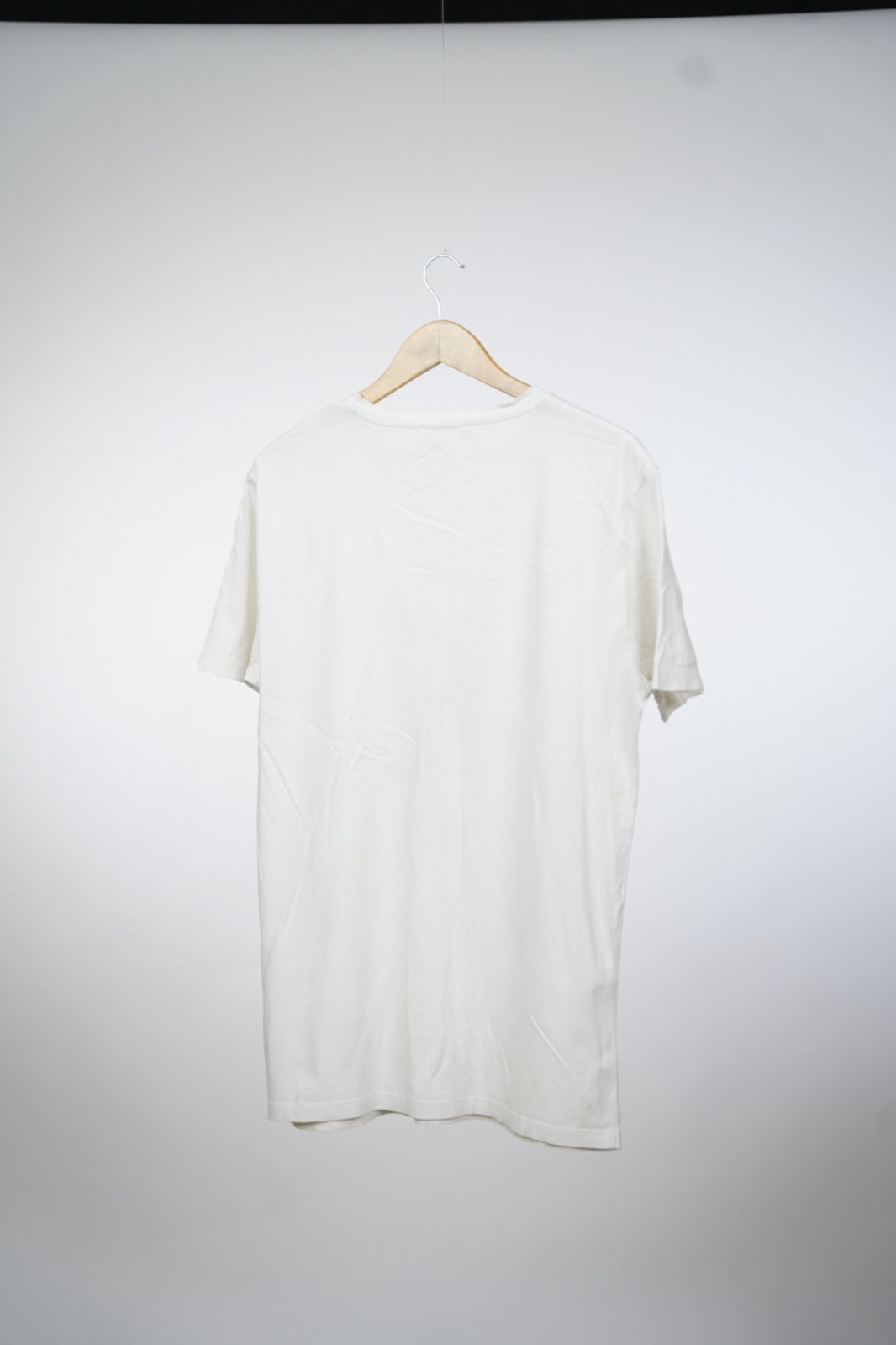 White Zara Basic Tee