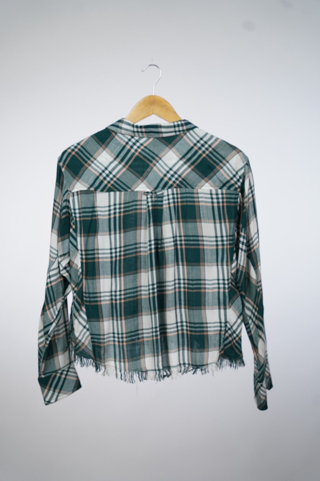 Gingham Forever21 button top