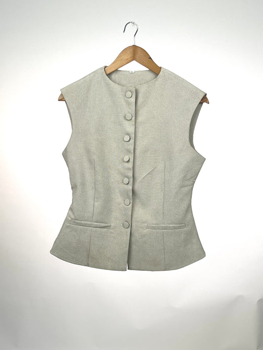 Tartan Waistcoat Top