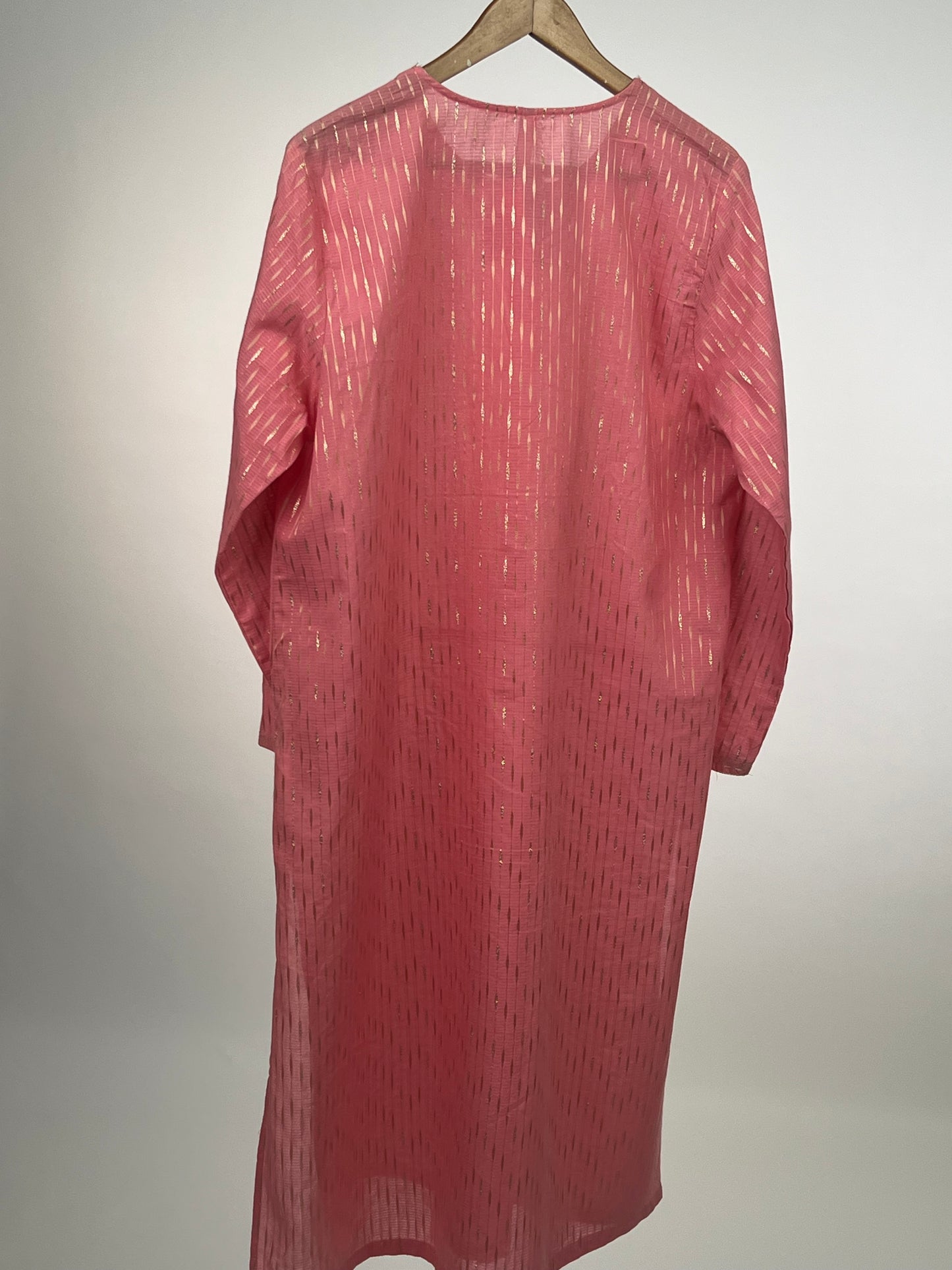 Pink Shimmery Kurta