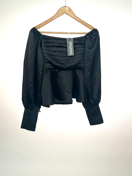 Black Boohoo Top