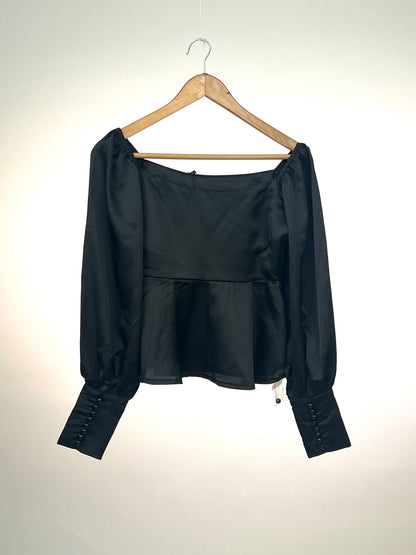 Black Boohoo Top