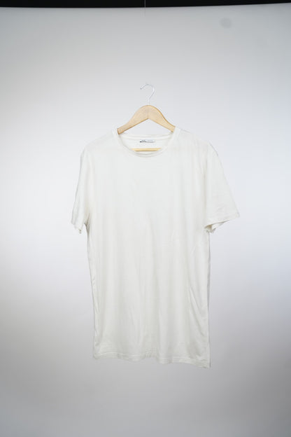 White Zara Basic Tee