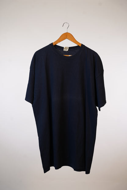 Blue Fruit Of The Loom Graphic Tee