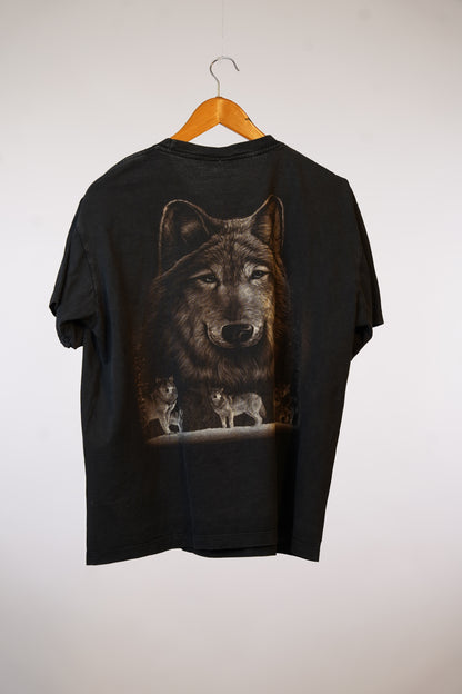 Black Leopard Tee